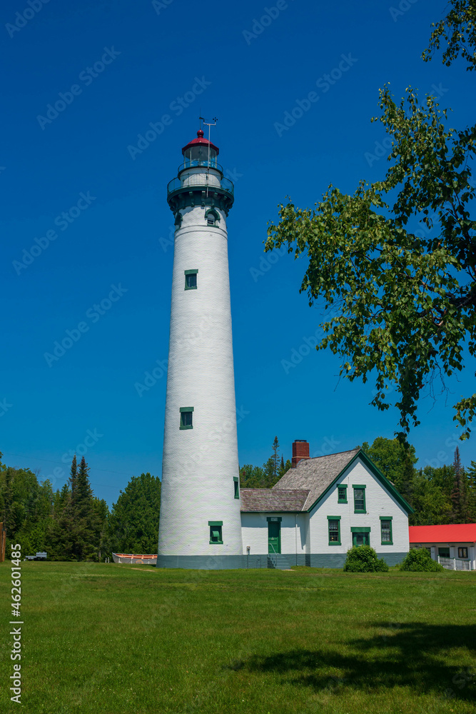 New Presque Isle Lighthouse located in public park