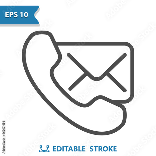 Contact - Message and Phone Icon