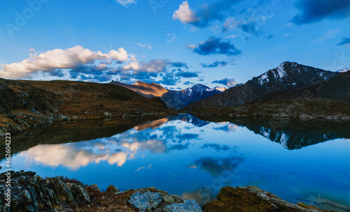 Принти на полотні Akkem Valley in Altai Mountains Natural Park