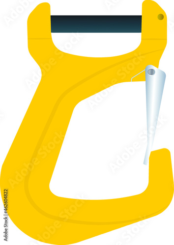 yellow choker hook for textile slings 