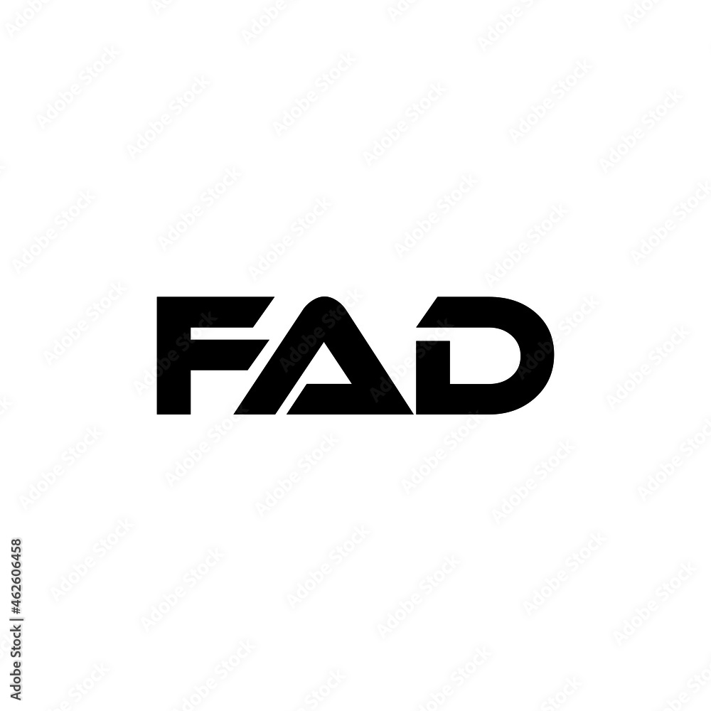 FAD letter logo design with white background in illustrator, vector logo modern alphabet font overlap style. calligraphy designs for logo, Poster, Invitation, etc. FAD letter logo design with white background in illustrator, vector logo modern alphabet font overlap style. calligraphy designs for logo, Poster, Invitation, etc.
