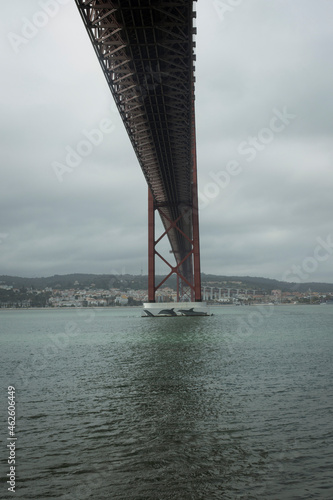 city bridge, city bridge Lisbon 