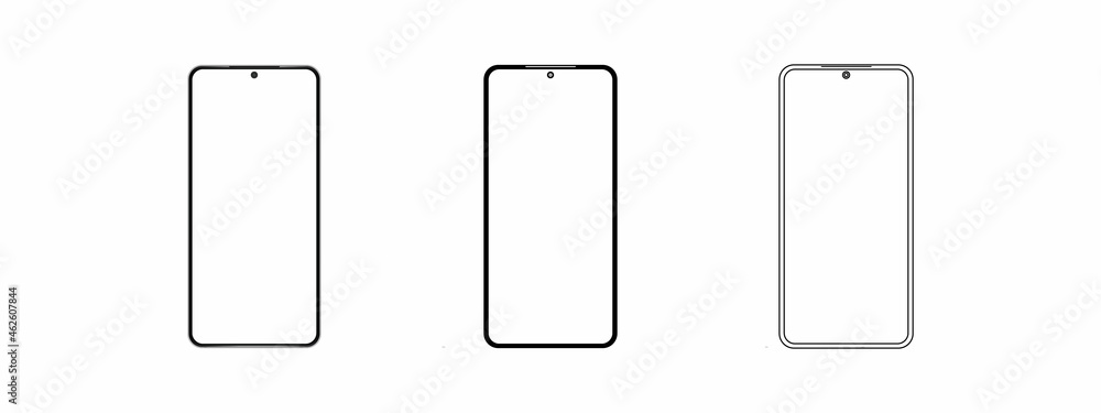 Set Samsung galaxy s21 ultra. Samsung galaxy s21 ultra mockup realistic