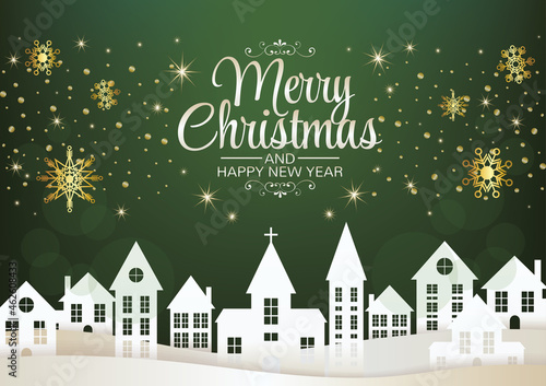 merry christmas art vector background