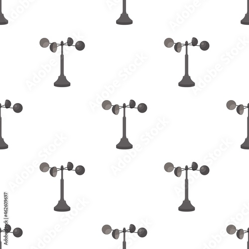 Anemometer pattern seamless background texture repeat wallpaper geometric vector