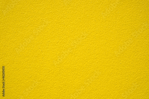 Yellow Plaster Wall Texture Background.