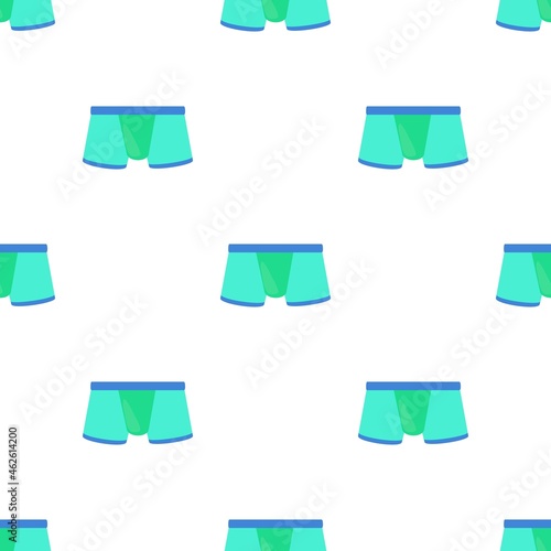 Blue men boxer briefs pattern seamless background texture repeat wallpaper geometric vector