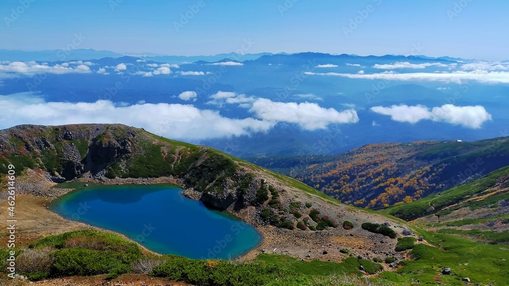 Fototapeta premium lake in the mountains