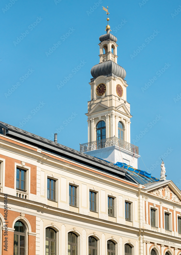 Riga City Council, Rigas dome is the government building of the Riga city, Latvia