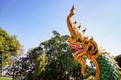 Naga Head the King of sneak serpent statue