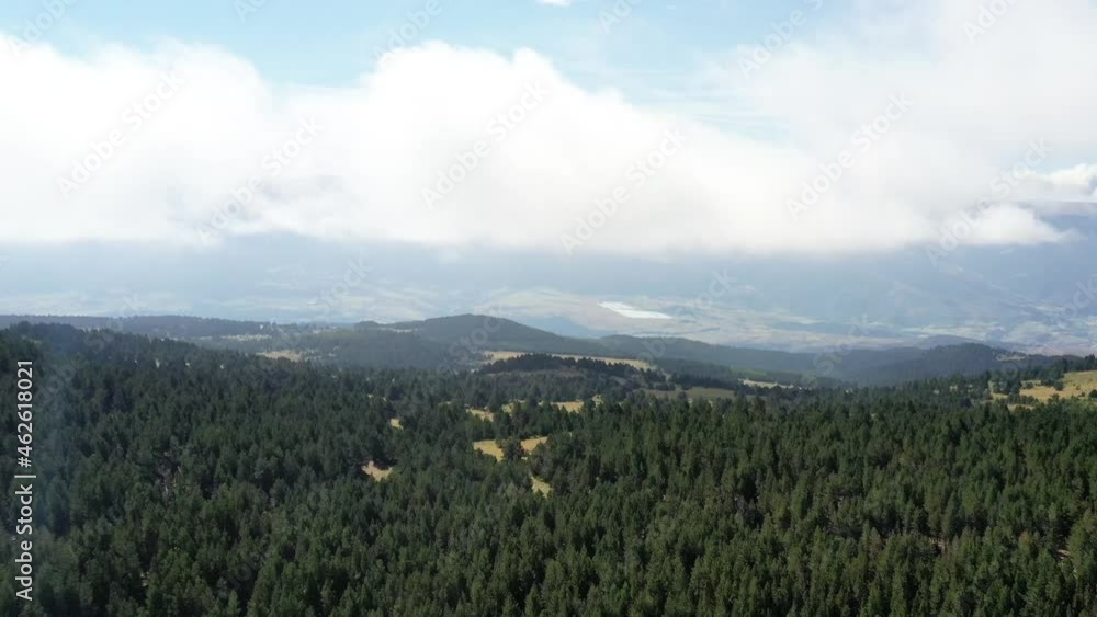 survol des espaces naturels en montagne en France