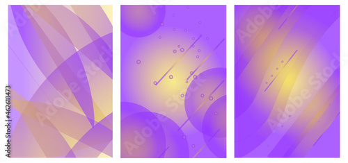 Set of Abstract Backgrounds