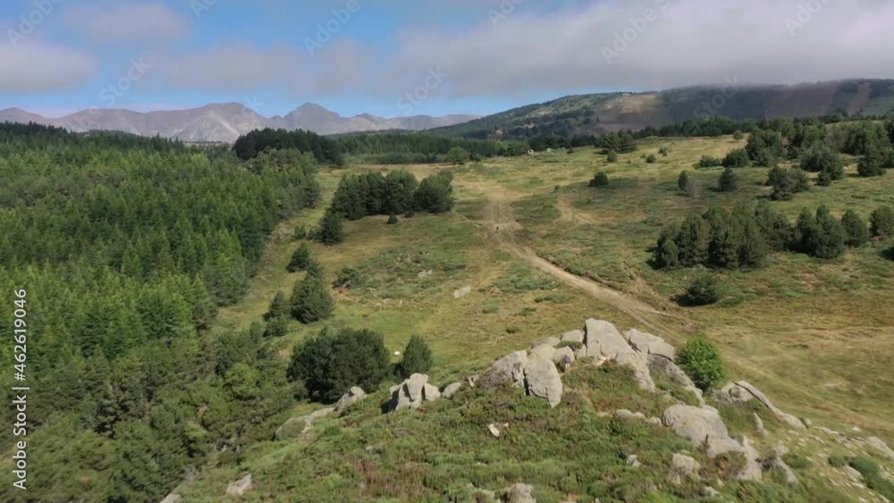 survol des espaces naturels en montagne en France