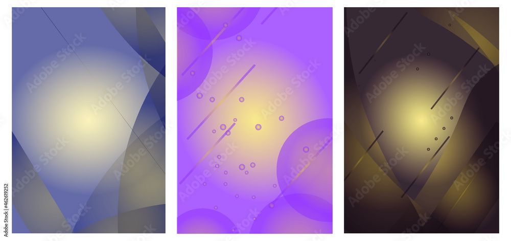 Set Abstract Backgrounds Set Abstract Backgrounds