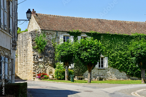 Montchauvet; France - july 20 2021 : picturesque village