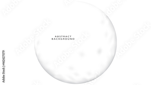 Abstract technology background circle geometry decoration, science and technology digital line white background