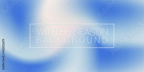 Winter Vibes Color Oil Painting Blur Artistic Texture Background. Wintry Season Acrylic Watercolor Artwork Backdrop Design Banner Template.