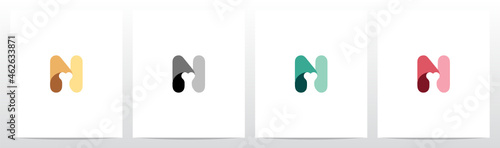 Bone On Letter Logo Design N