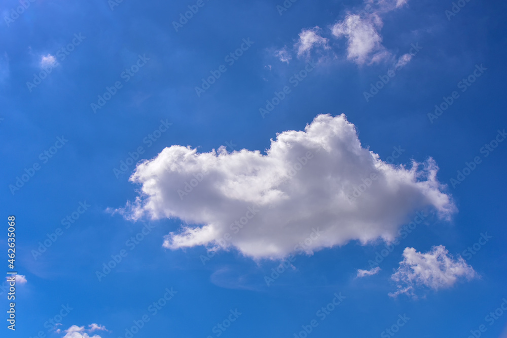 White clouds on blue sky background. White clouds on blue sky background.