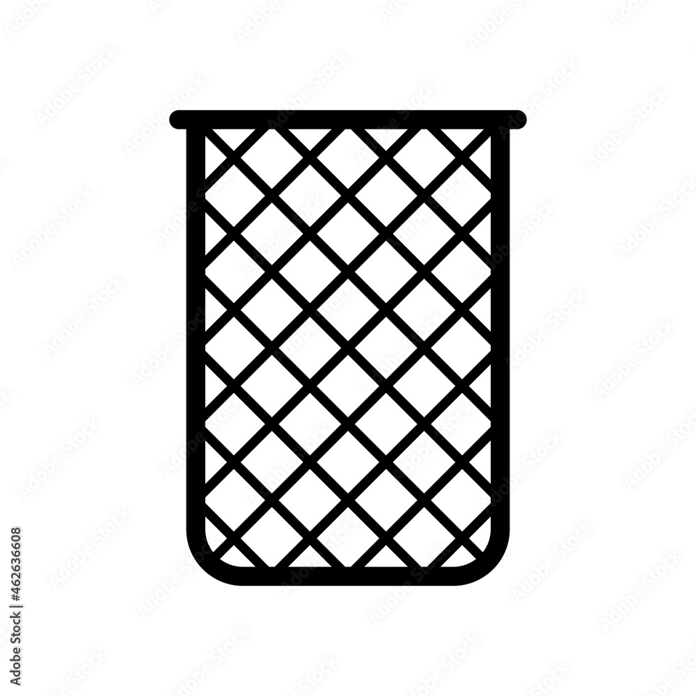 Delete icon vector. bin sign Delete icon vector. bin sign