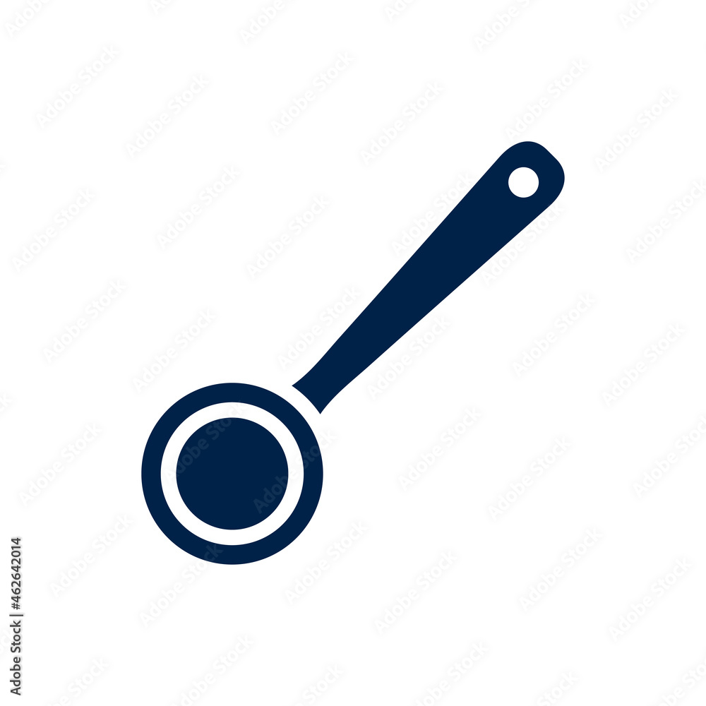 Ladle icon logo template isolated on white background. Ladle icon logo template isolated on white background.