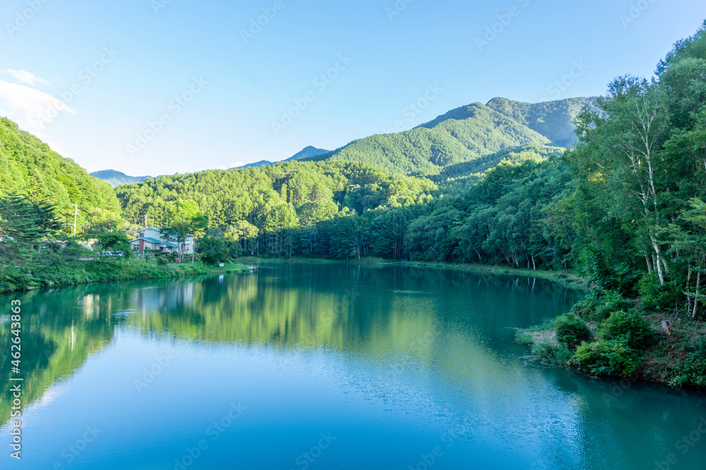 長野県南相木村の立岩湖