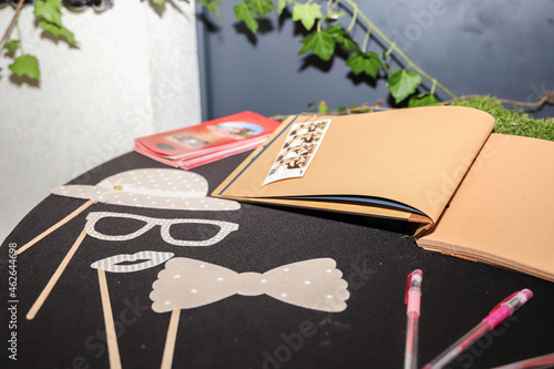 Photobooth animation accessoire décoration mariage baptême fête