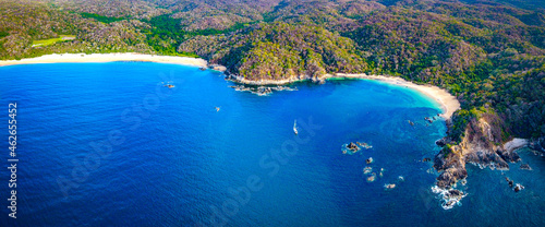 Fototapeta Naklejka Na Ścianę i Meble -  Bahia Chachacual Aerial Coast 358
