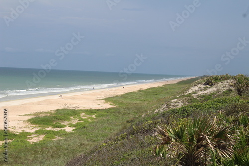 Florida Nature Reserve Beach looking South © Christian