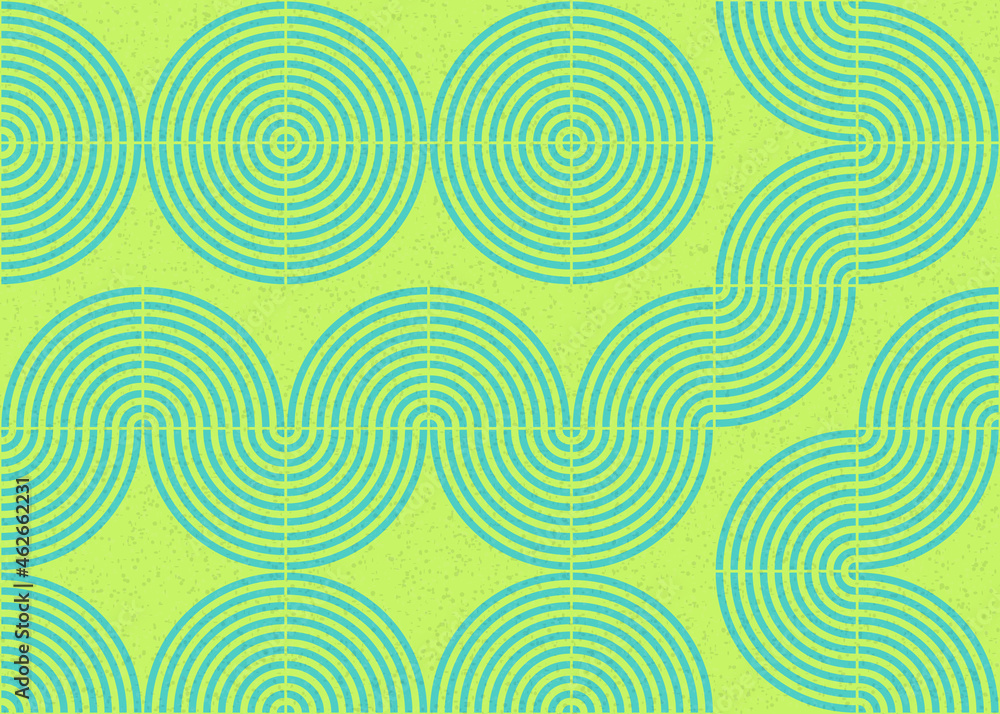 Obraz premium Abstract Geometric Pattern generative computational art illustration