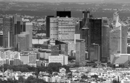 panorama sur les tours de la Défense à Paris © jef 77