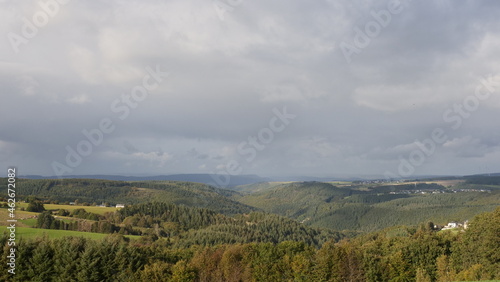 Herbstblick in das Tal der Kleinen Dhron