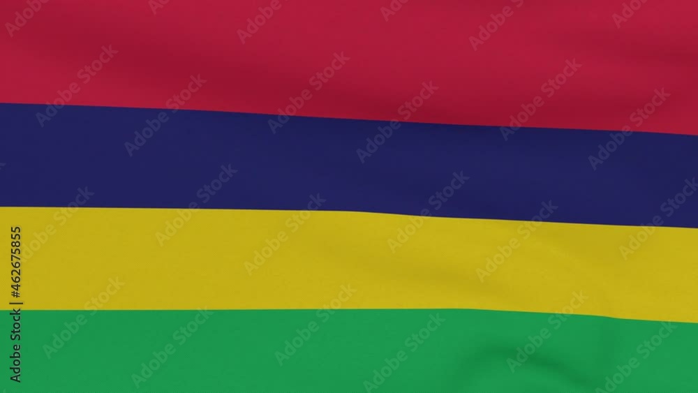 flag Mauritius patriotism national freedom, seamless loop flag Mauritius patriotism national freedom, seamless loop