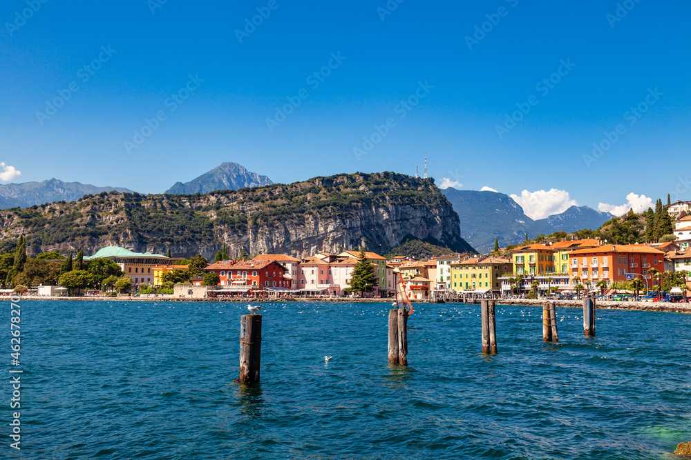 Torbole resort town on Lake Garda Northern Italy