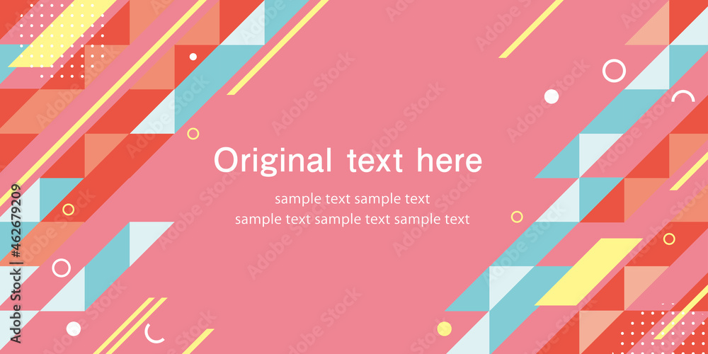 Obraz premium 楽しくてハッピー、そして動きのあるエネルギッシュな雰囲気の背景デザイン