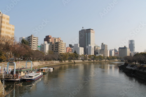 Peace Park channel in Hiroshima (広島市)