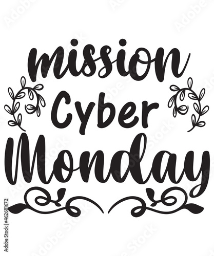 Cyber Monday svg bundle, Cyber Monday boss, Cyber Monday mom svg, Cyber Monday crew, Cyber Monday mission, shopaholic svg, Shopping shirt