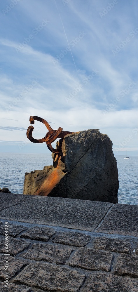 Fototapeta premium Chillida's artwork