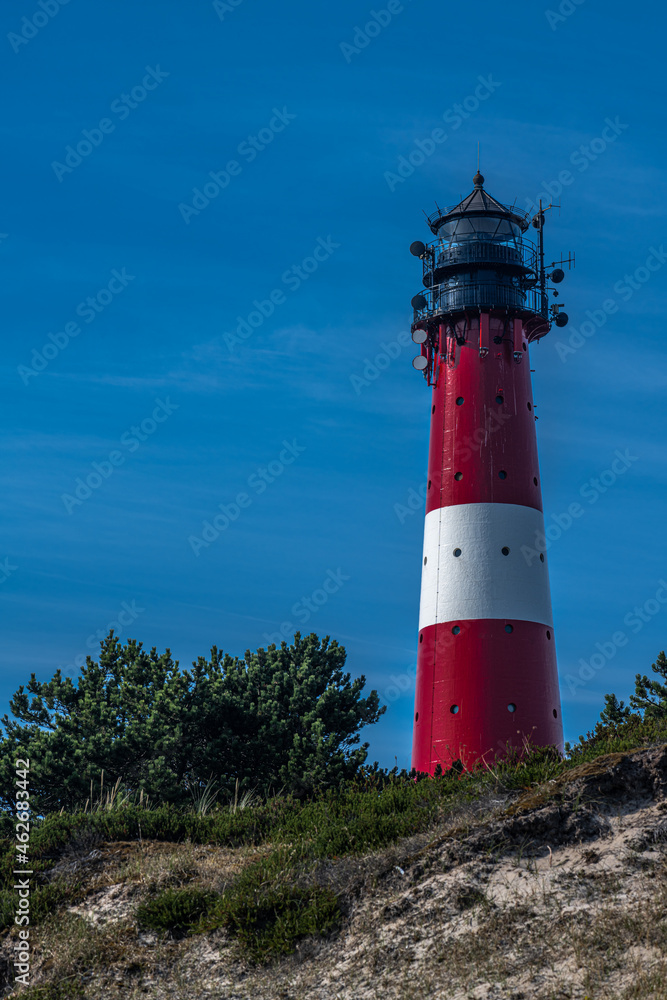 Lighthouse in Hörnum on Sylt, Germany