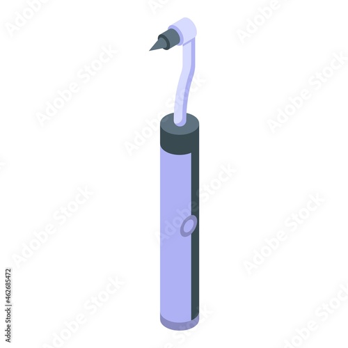 Dental drill tool icon isometric vector. Clinic surgery. Dentist equipment