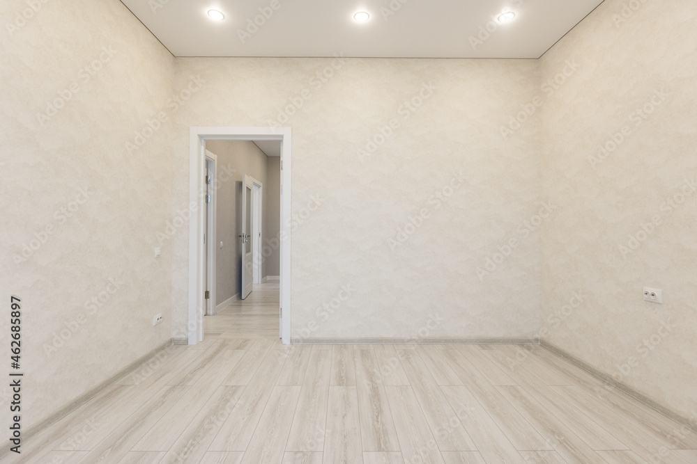 Obraz premium unfurnished house or apartment in bright colors