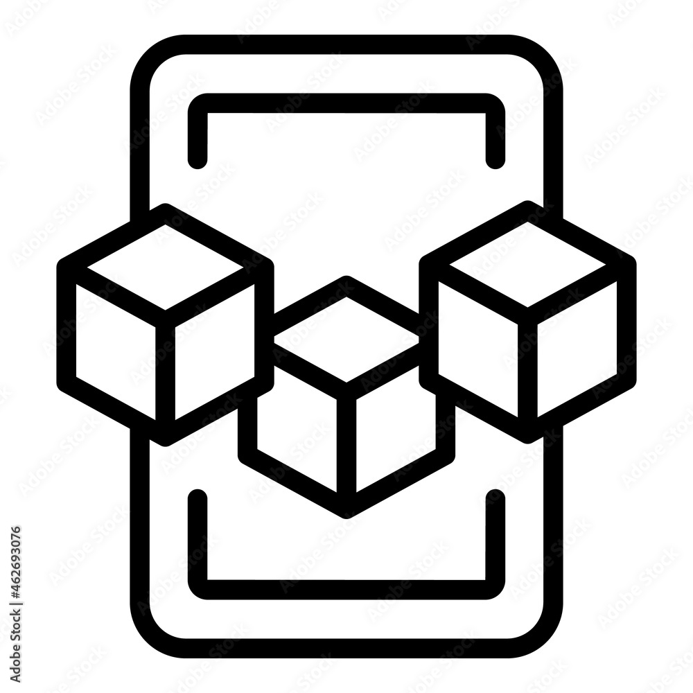 Tablet vr game icon outline vector. Digital platform. Video mobile Tablet vr game icon outline vector. Digital platform. Video mobile
