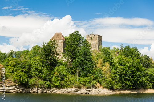 Austria, Lower Austria, Waldviertel, Ottenstein Reservoir, castle Lichtenfels photo