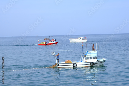 boats in the sea