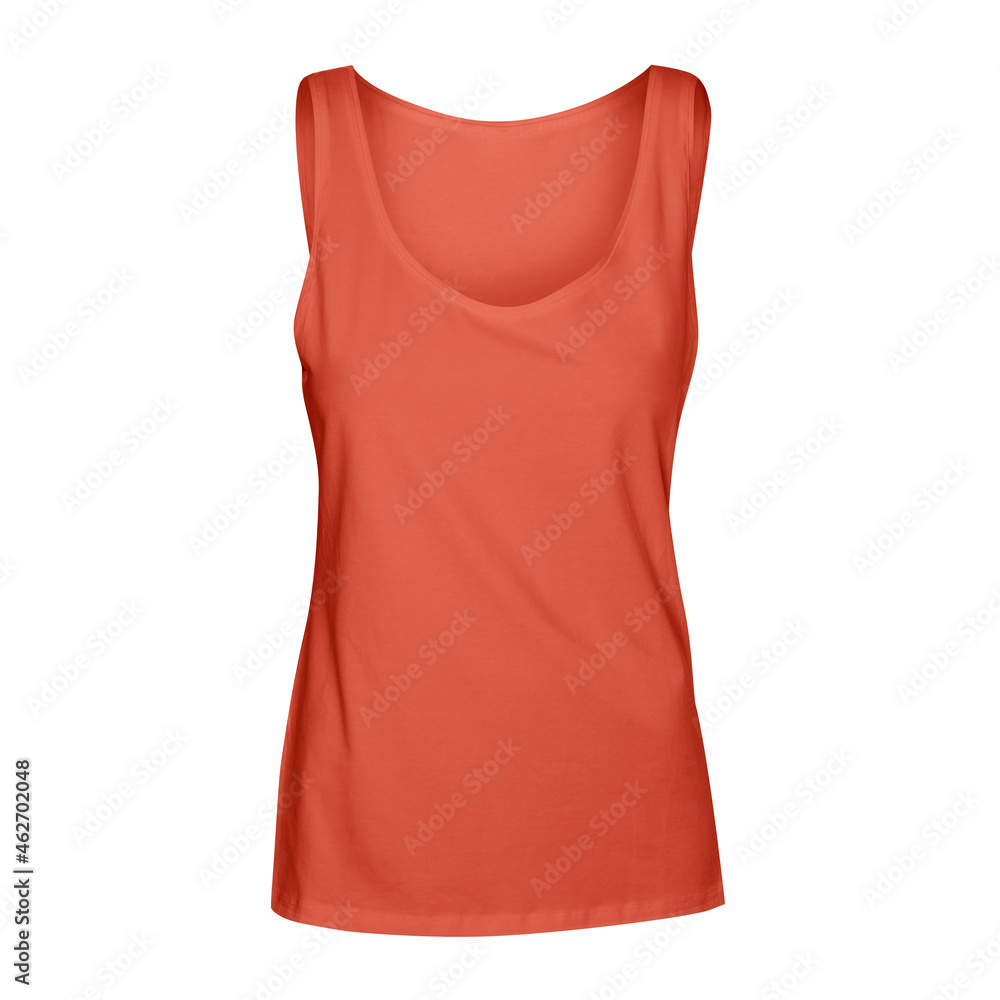 Make your design process quicker and more stunning with this Front View Wonderful Girl's Tank Top In Camellia Orange Color. Make your design process quicker and more stunning with this Front View Wonderful Girl's Tank Top In Camellia Orange Color.