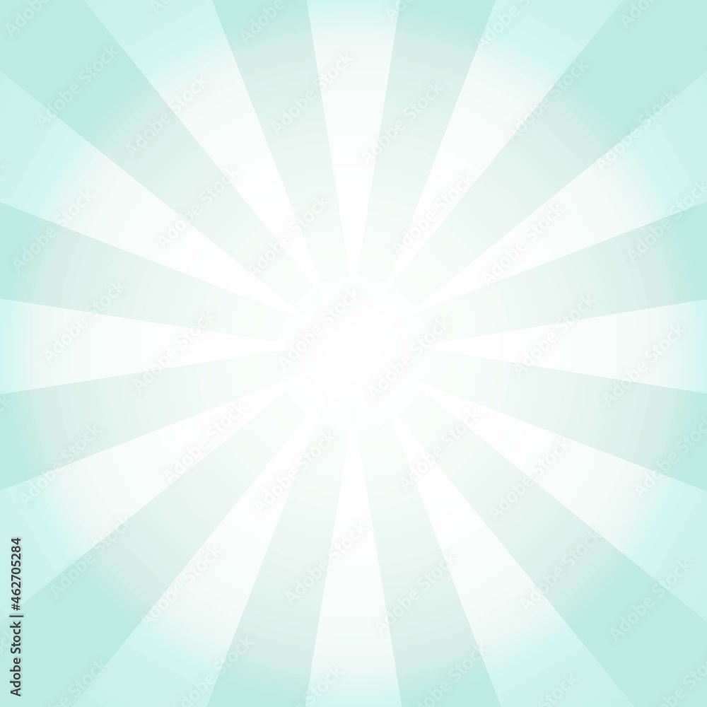 White and green Sunburst Pattern Background. Sunburst with rays background. Vector illustration. White and green radial background. White and green Sunburst Pattern Background. Sunburst with rays background. Vector illustration. White and green radial background.