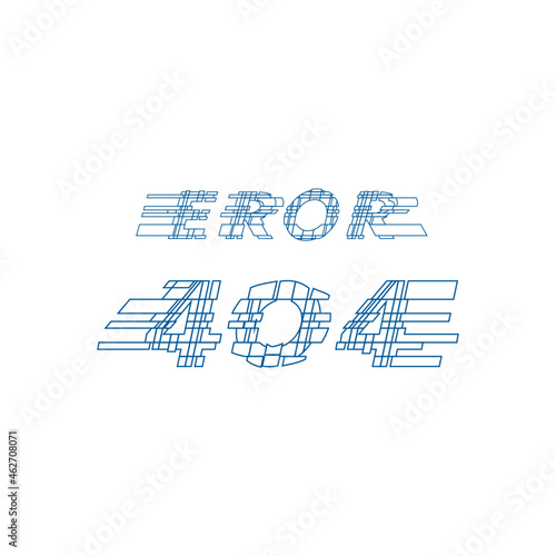 error 404 logo design