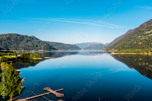 Austria, Carinthia, Oissach lake photo