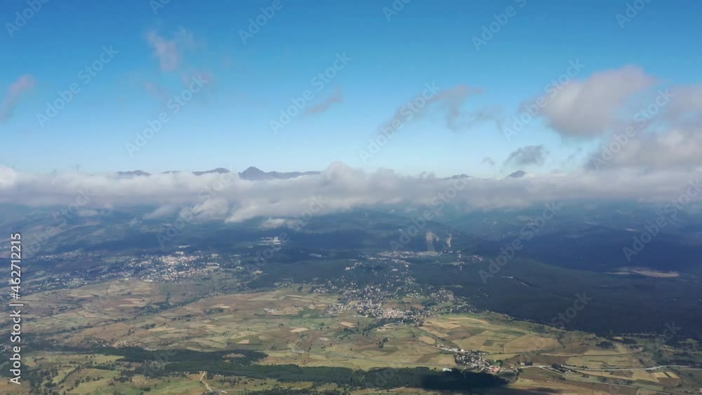 survol des espaces naturels en montagne en France