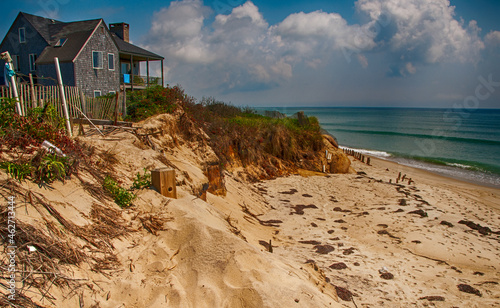 Beautiful landscape of Marthas Vineyard Island, Massachusetts photo